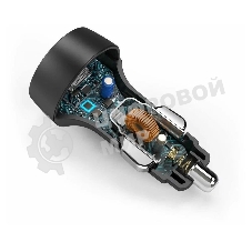 Автомобильное зарядное устройство Hama H-210569 1.67A+3A+2.22A PD универсальное черный