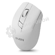 Мышь беспроводная SVEN RX-325 белый, 1000 dpi, радиоканал, USB, кнопки - 4