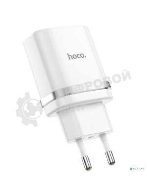 Сетевое зарядное устройство QC 3.0 HOCO HC-16262 C12Q 1 USB Выход: 5V_9V_12V, 18W белый