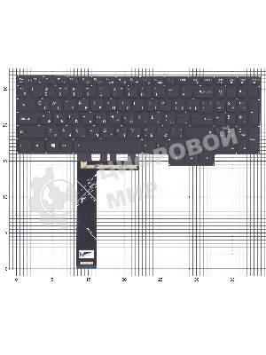 Клавиатура для ноутбука Lenovo Legion Pro 7 16IRX8 черная
