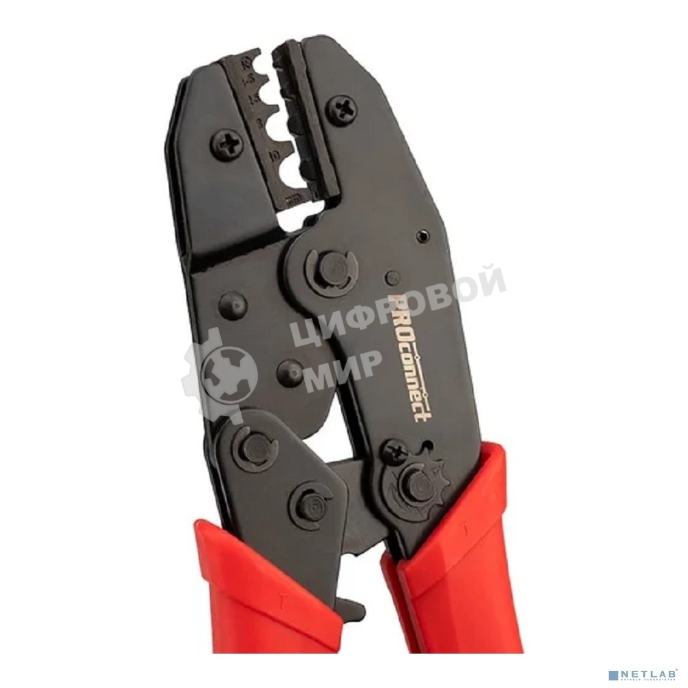 Кримпер PROconnect HT-336 N для обжима изолированных и неизолированных гильз 1.5-10.0 мм²