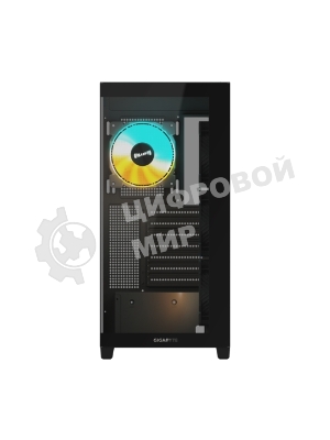 Компьютерный корпус Gigabyte Gb-C500P ST черный без БП ATX 3x120мм 6x140мм 2xUSB 3.0 1xUSB3.1 audio bott PSU