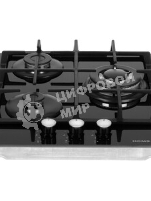 Газовая варочная панель HOMSair HGG433TGCBK
