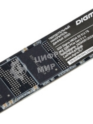 Накопитель SSD Digma Mega S3 DGSM3512GS33T, 512Gb, PCIe 3.0 x4, M.2 2280, NVMe, R/W 2080/1700