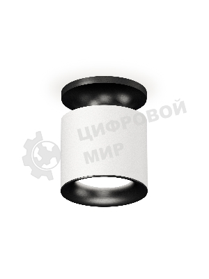 Светильник Ambrella Light XS7401082 SWH/PBK белый песок/черный полированный MR16 GU5.3 (N7926, C7401, N7011)