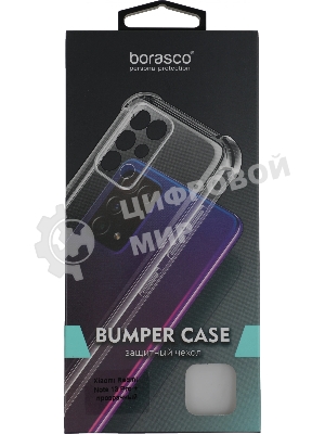 Чехол (клип-кейс) BoraSCO для Xiaomi Redmi Note 13 Pro + прозрачный