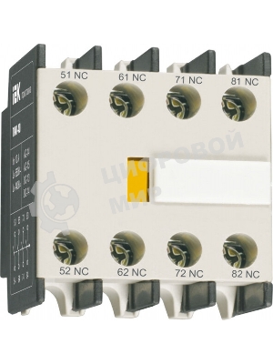 Приставка конт. ПКИ-40 IEK KPK10-40