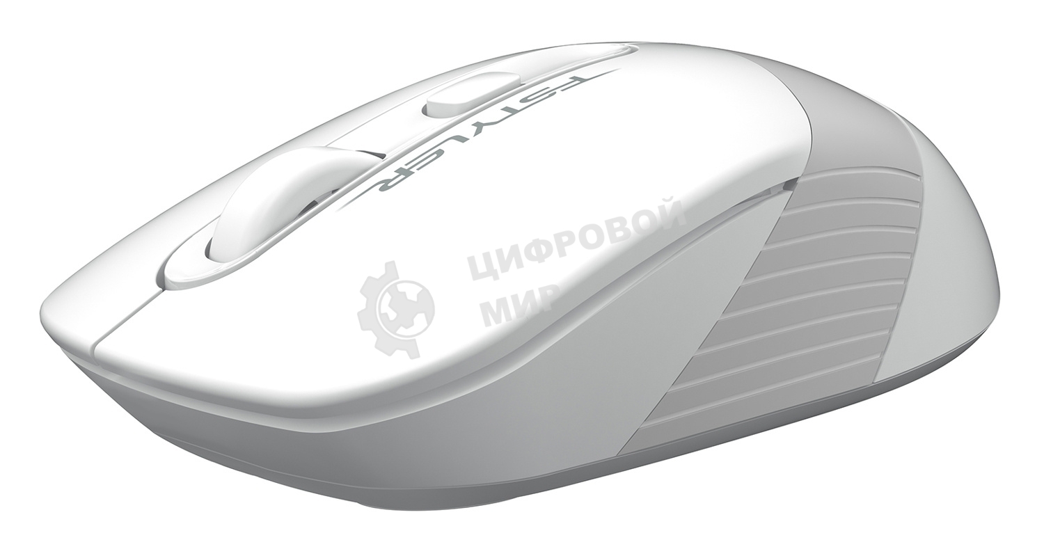 Мышь беспроводная A4Tech Fstyler FG10S белый/серый, 2000 dpi, радиоканал, USB, кнопки - 4