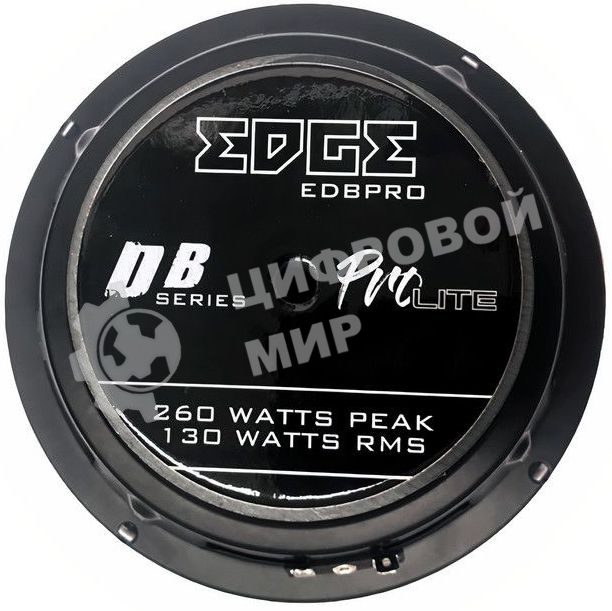 Колонки автомобильные Edge EDBPRO6LITE 260Вт 94дБ 4Ом 16см (6.5дюйм) (ком.:2кол.) среднечастотные однополосные
