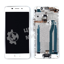 Дисплей для Asus ZenFone 3s Max ZC521TL белый с рамкой