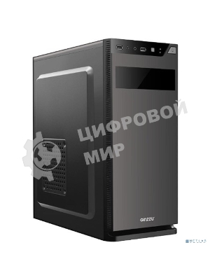 Компьютерный корпус Ginzzu A190 2хUSB 2.0,AU w/o PSU