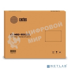 Демонстрационная доска Cactus CS-MBD-90X120 магнитно-маркерная, лак, 90x120 см, алюминиевая рама