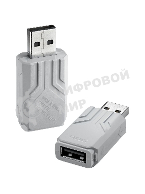 Мышь беспроводная/проводная ASUS ROG Keris II Ace белый, 42000 dpi, радиоканал, Bluetooth, USB, кнопки - 6