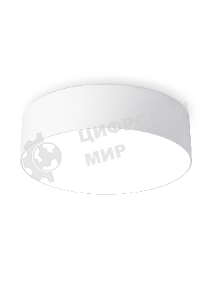 Потолочный светодиодный светильник Ambrella light FV5516 WH белый LED 18W 4200K D160*58 (Без ПДУ)