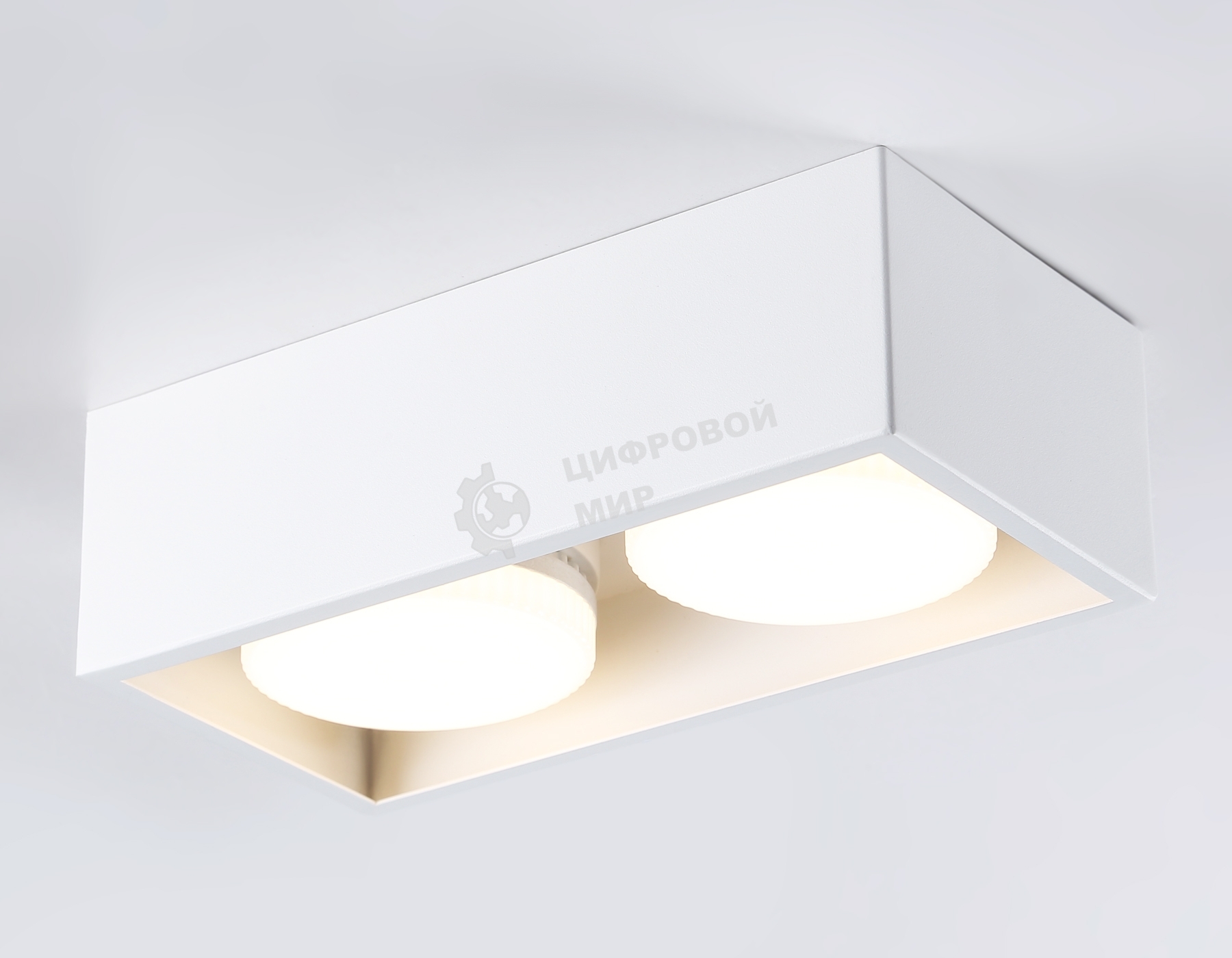 Светильник накладной TN70828/2 WH белый GX53/2 max 12W 200*100*60
