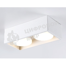 Светильник накладной TN70828/2 WH белый GX53/2 max 12W 200*100*60