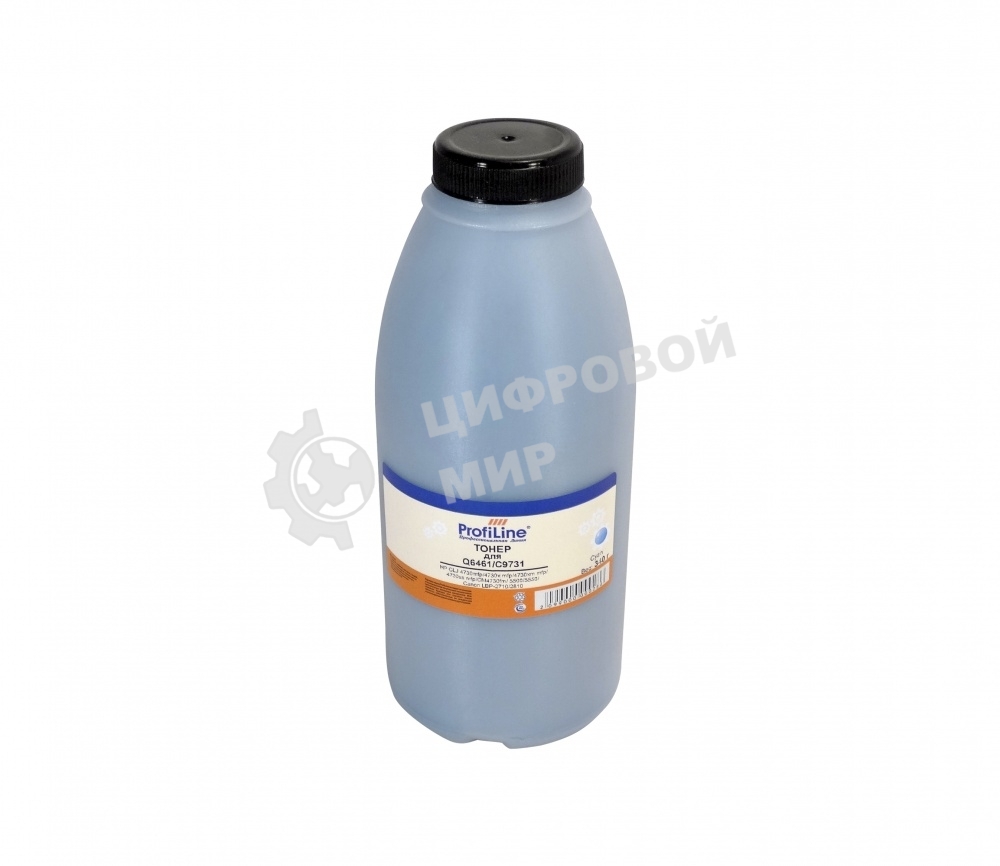 Тонер ProfiLine PL-Q2671/Q6461/Q6471/C9701/C9731/CE251/CE261/CE741/CB401 для HP CLJ 3500/3550/3700/4730/5500/5550/3600/3800/CP3505/1500/2500/2550/2820/2840/3525/5220/5225/4005/4025/4525 Canon LBP-2710/2810/2500 Cyan 340 гр Фасовка РФ
