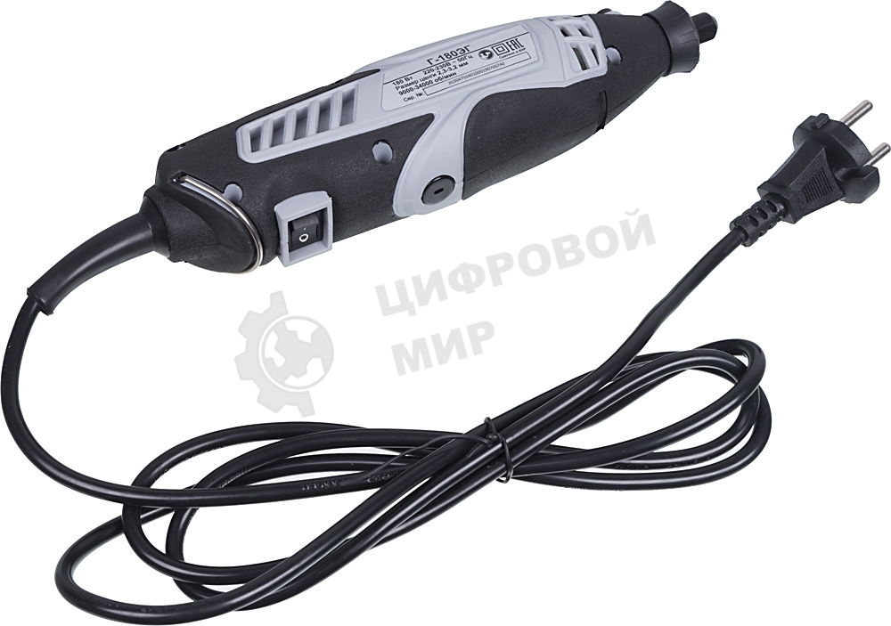 Прямошлифовальная машина (гравер) Ресанта Г-180ЭГ 180Вт кейс