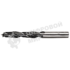 Сверло по дереву Сибртех, 6 мм, цилиндрический хвостовик