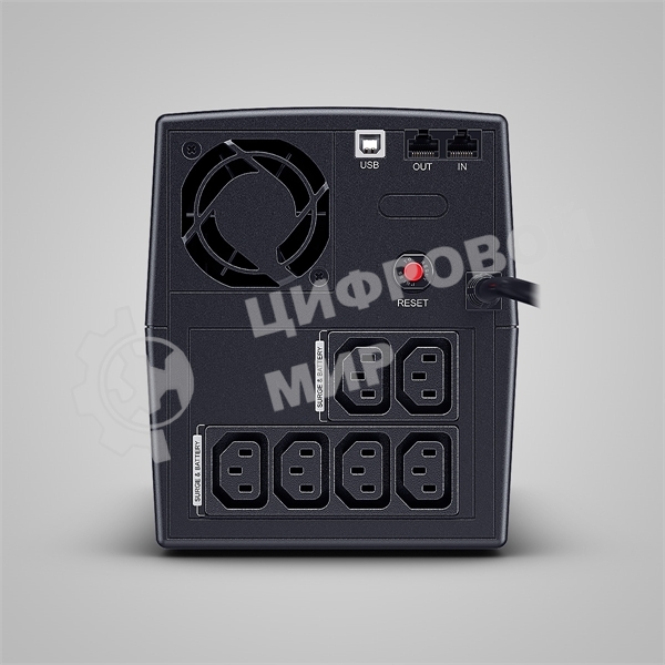 Источник бесперебойного питания CyberPower UT1500EIG ИБП Line-Interactive, Tower, 1500VA/900W USB/RJ11/45/USB charger A/C (6 IEC С13) NEW