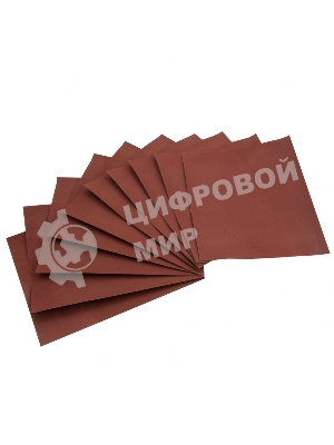 Шлифлист на бумажной основе Сибртех, P 320, 230 х 280 мм, 10 шт., влагостойкий