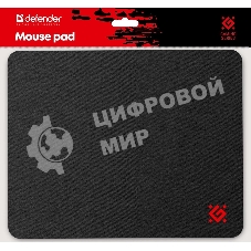 Коврик для мышки Defender черный ONE 50016