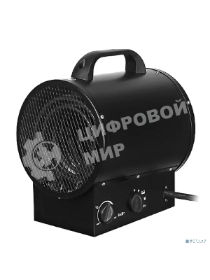 Пушка тепловая электрическая Rexant круглая, прямоугольная подставка, ТЭН, 2кВт