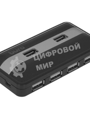USB-концентратор Buro BU-HUB7-1.0-U2.0, USB 2.0, USB 7 портов, USB