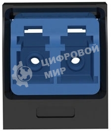 Адаптер Panduit CMDSLCZBL проходн. Mini-ComLC дупл. син.
