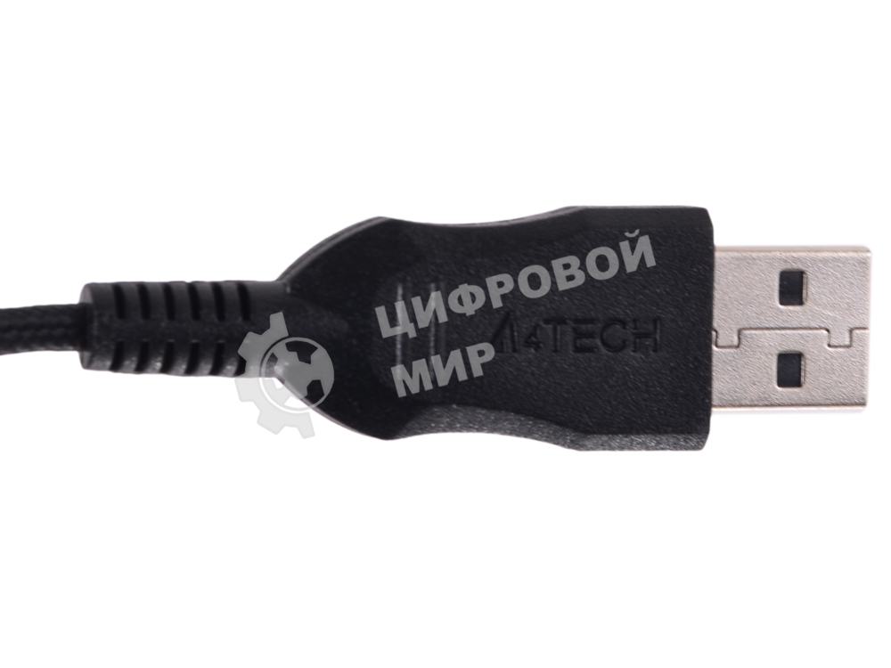 Мышь проводная A4Tech XL-750BK черный/красный, 3600 dpi, USB, кнопки - 7