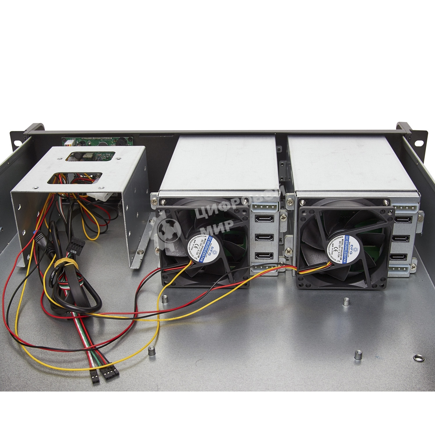 Серверный корпус ExeGate Pro 2U480-HS06 (RM 19