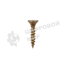 Саморез универсальный Kranz 3х16, желтый цинк, короб (500 шт./уп.)