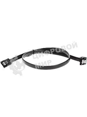 Кабель SATA M --SATA M 3.0V 7 pin угловой разъем Telecom 0.5m TUS705-0.5M