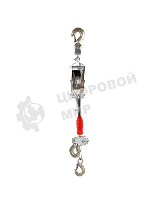 Лебедка рычажная Matrix тяга - 2 т, подъем - 0,8 т, одинарное храповое колесо