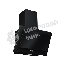 Вытяжка наклонная Elikor Коралл 50П-430-К3Д черный, 50 см, 430 куб. м/ч, 54 дБ