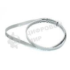 Ремень 1280 J6 для стиральной машины Electrolux, Zanussi, AEG, Whirlpool, Indesit белый 1233мм