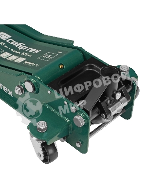 Домкрат гидравлический подкатной Сибртех, 3,5 т, 95-520 мм, быстрый подъем, низкий подхват, проф