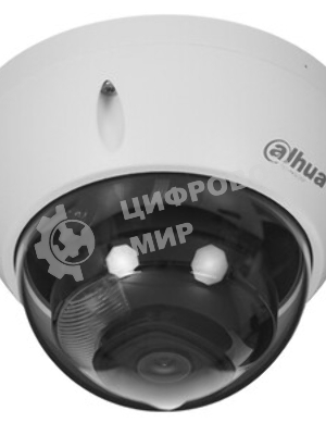 Уличная мини-купольная IP-видеокамера Dahua DH-IPC-HDBW2449FP-AS-IL-0360B Smart Dual Light с ИИ 4Мп, 1/2.9” CMOS, объектив 3.6мм, видеоаналитика, ИК до 30м, LED до 30м, IP67, корпус: металл