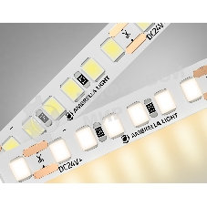 Светодиодная лента Ambrella light GS3201 2835 180Led/ 14.4W m/ 24V IP20 3000K/ 5000*8*1.2mm (2 конт.)