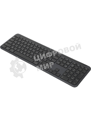 Клавиатура Logitech Signature Slim K950 беспроводная, Bluetooth, радиоканал, серый