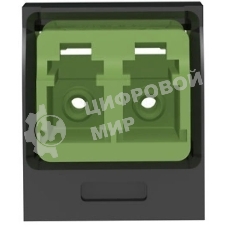 Адаптер Panduit CMDSAGLCZBL проходн. Mini-ComLC дупл. керам. черный