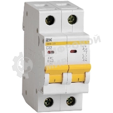 Выключатель автоматический модульный 2п C 32А 4.5кА ВА47-29 IEK MVA20-2-032-C