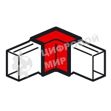 Внутренний угол 40x16 мм METRA Внутренний угол 40x16 мм METRA