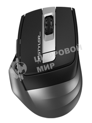 Мышь беспроводная A4Tech Fstyler FB35 серый, 2000 dpi, радиоканал, Bluetooth, USB, кнопки - 6