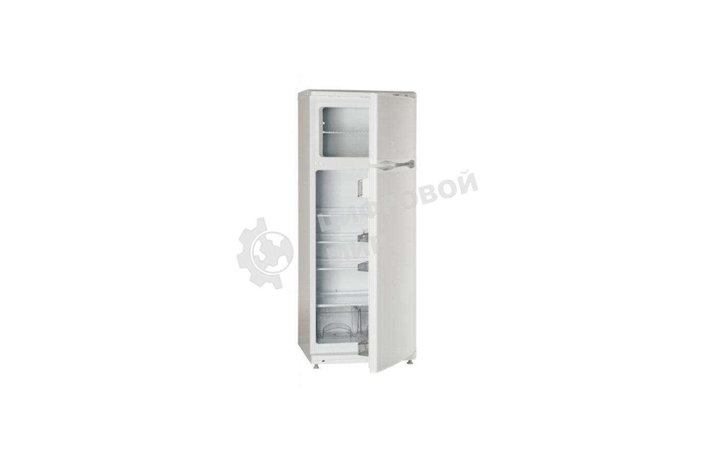 Холодильник Atlant МХМ-2808-90 белый двухкамерный 202/53л морозилка снизу