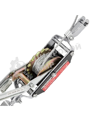 Лебедка рычажная Matrix тяга - 2 т, подъем - 0,8 т, одинарное храповое колесо