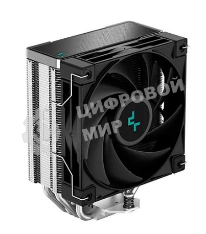 Кулер для процессора DEEPCOOL AK400 черный, 120 мм, алюминий/медь, 1850 об/мин, 29 дБ, 4 pin, 220 Вт, 155 мм