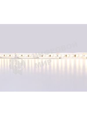 Светодиодная лента Ambrella light GS3201 2835 180Led/ 14.4W m/ 24V IP20 3000K/ 5000*8*1.2mm (2 конт.)