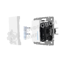 Блок LED подсветки для выключателя Werkel 10 шт. W8020102 (голубой)