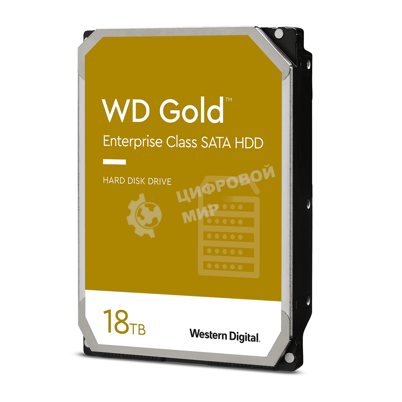 Жесткий диск Western Digital SATA 18Tb 7200RPM 6Gb/S 512MB GOLD WD181KRYZ
